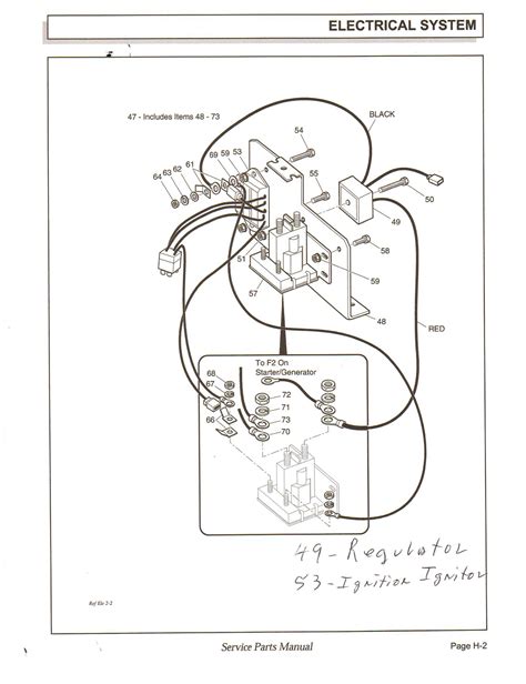 ezgo buzzer wiring diagram 